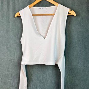 White Zara Top